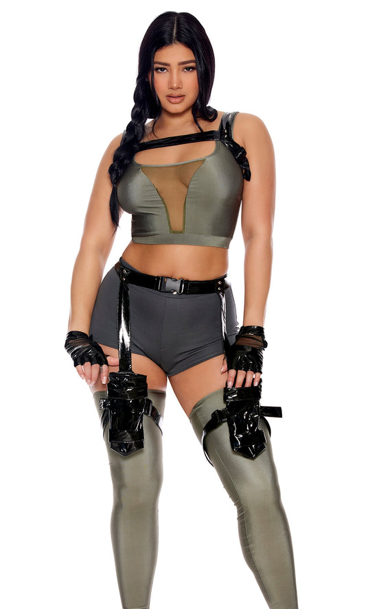 Time To Raid Sexy Video Game Costume