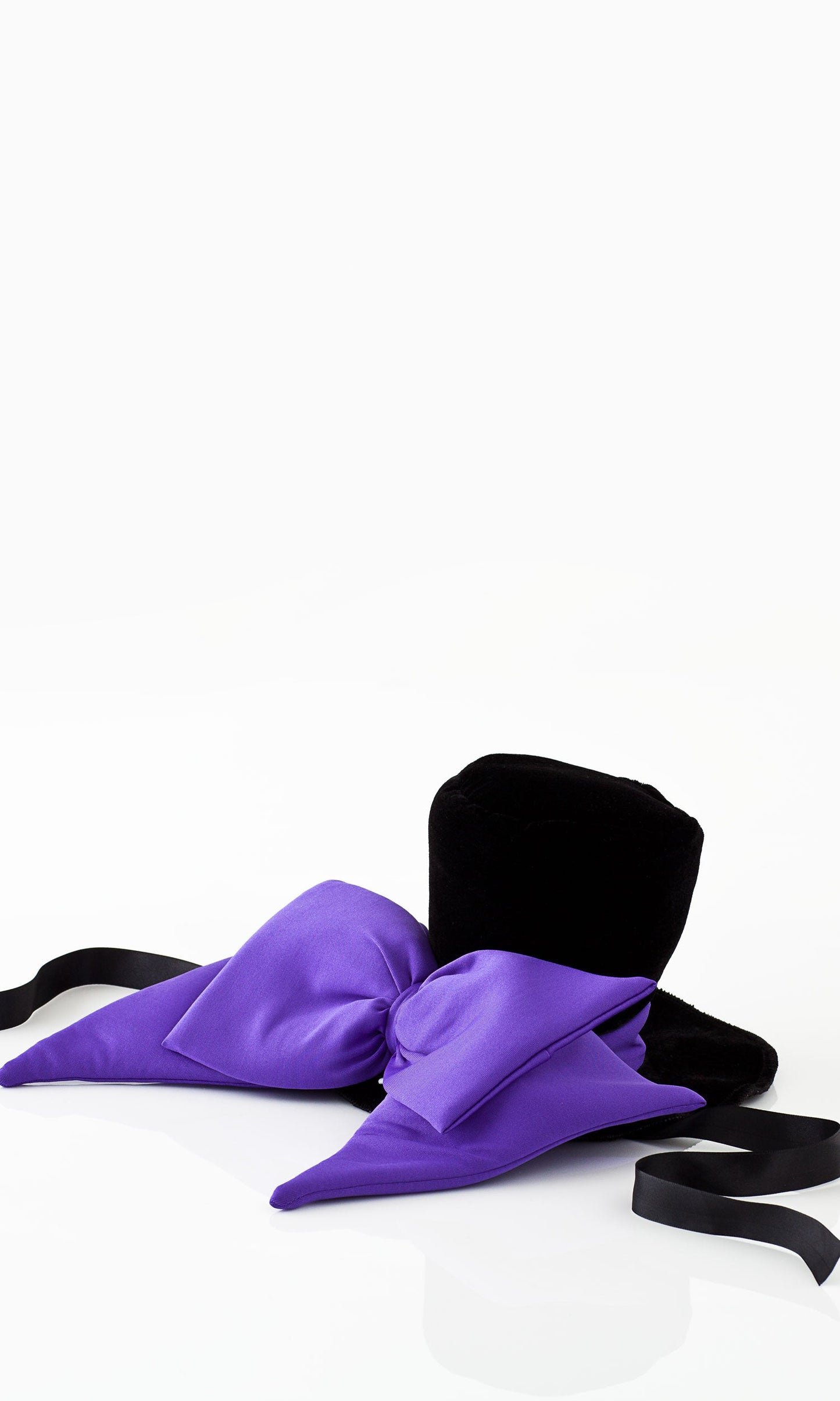 Purple Bow Vampire Hat