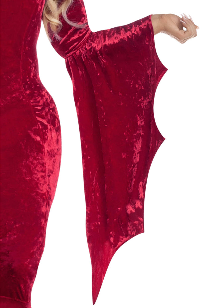 Vamp Dress Red Costume