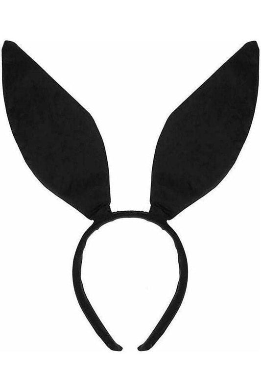 Black Satin Bunny Ears - Daisy Corsets