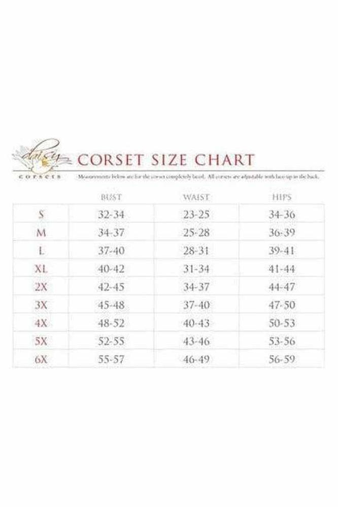 Fishnet & Faux Leather Long Skirt - Daisy Corsets