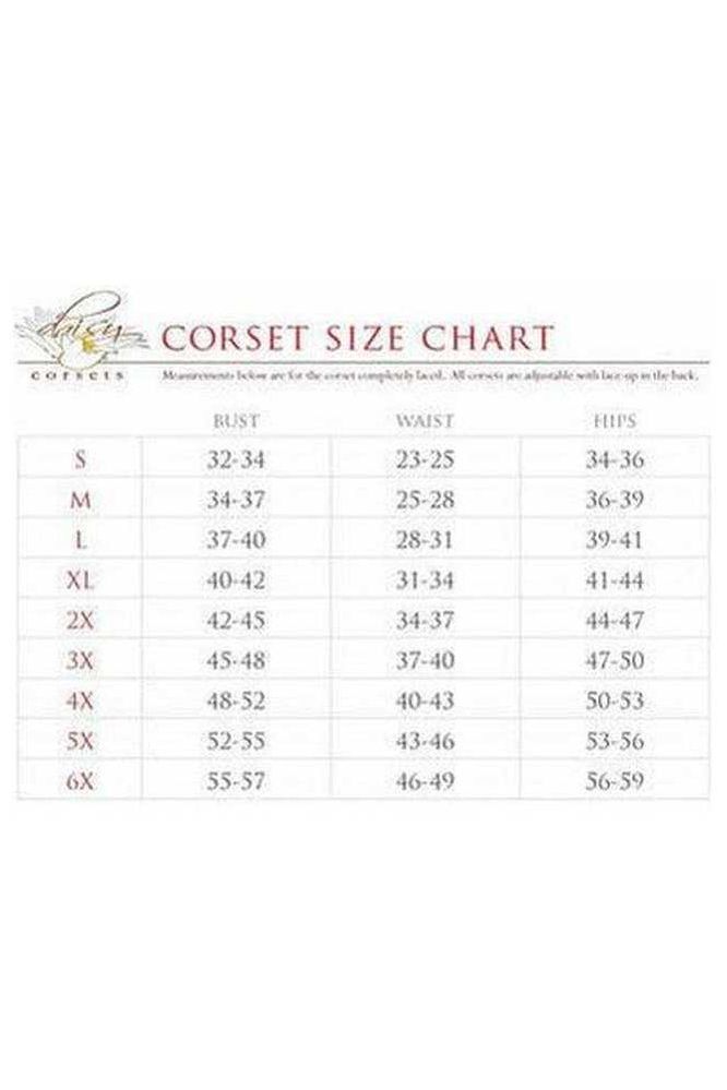 Lavish Black Fishnet Underwire Open Cup Waist Cincher - Daisy Corsets