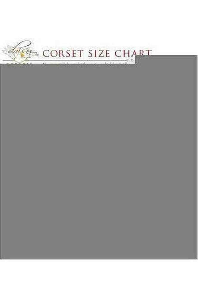 Lavish Mermaid Holo Lace - Up Short Bustier Top - Daisy Corsets