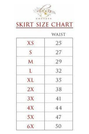 Polka Dot Stretch Lycra Skirt - Daisy Corsets