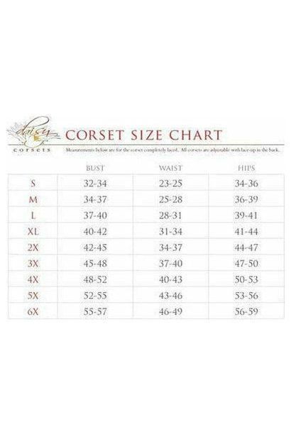 Rainbow Glitter PVC Lace - Up Skirt - Daisy Corsets