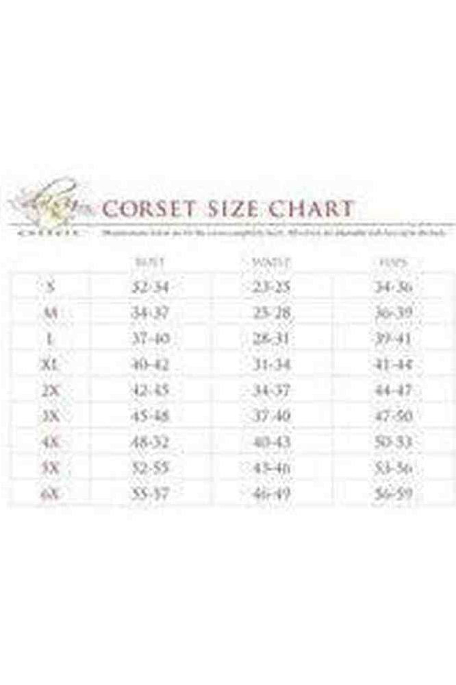 Sunset Holo Lace - Up Skirt - Daisy Corsets