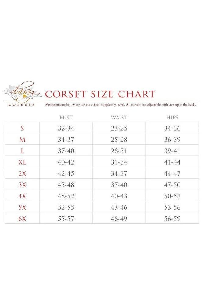 Top Drawer 4 PC Devil Corset & Tutu Costume - Daisy Corsets