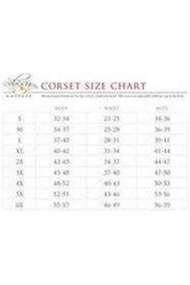 Top Drawer Black Faux Leather Steel Boned Under Bust Corset - Daisy Corsets