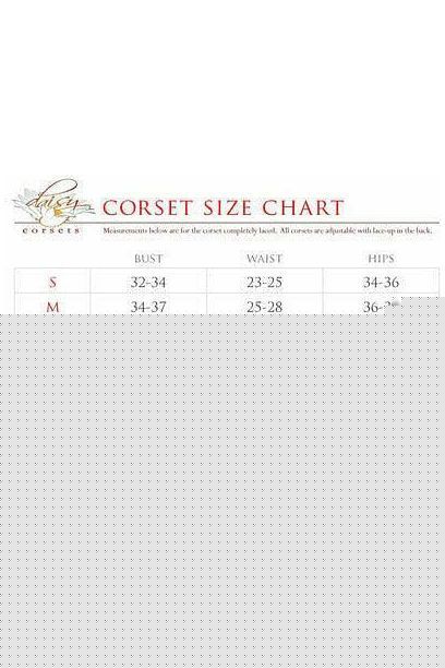 Top Drawer Gold Sequin Steel Boned Corset - Daisy Corsets