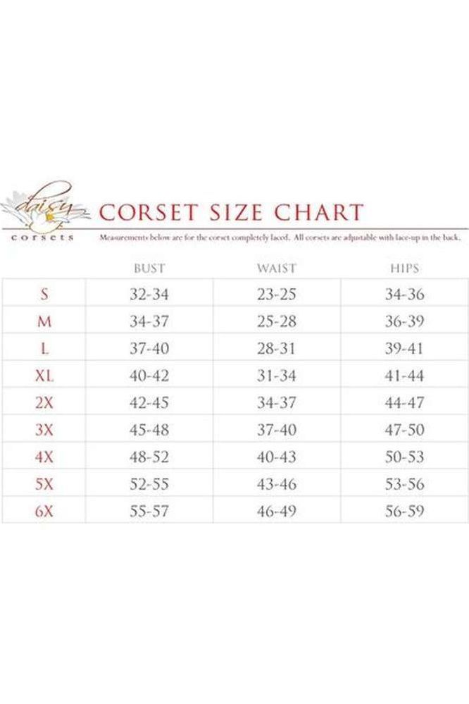 Top Drawer Nude Patent Steel Boned Mini Cincher Under Bust Corset - Daisy Corsets