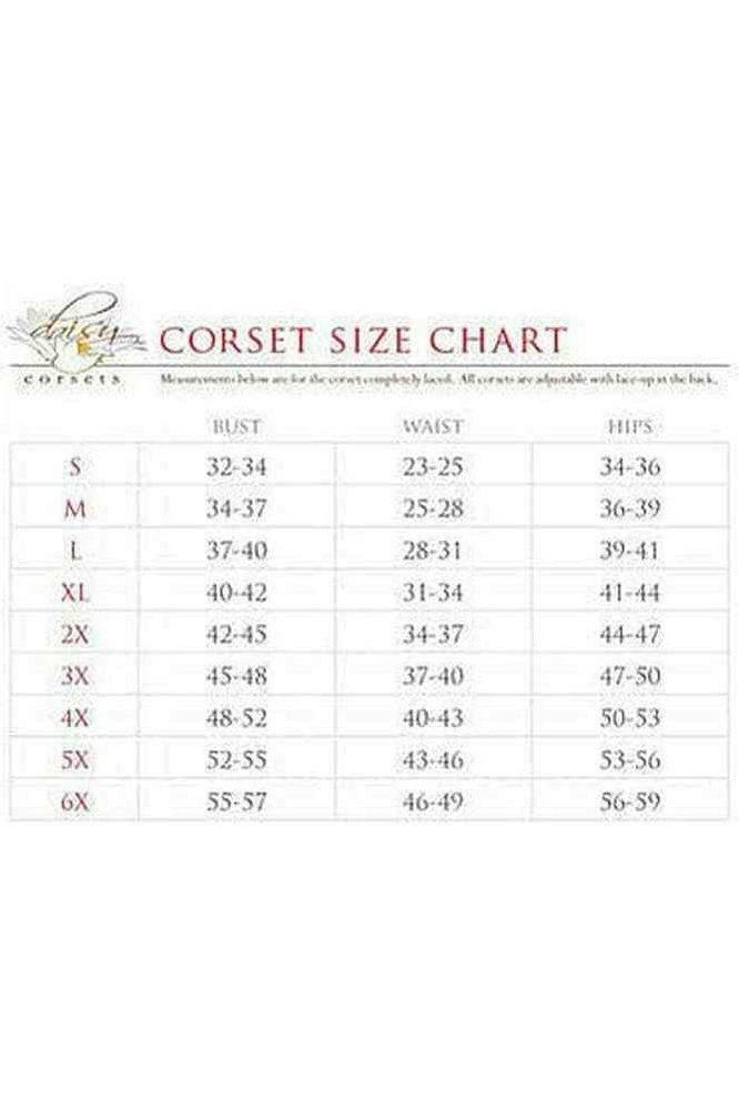 Top Drawer Purple Brocade Steel Boned Corset - Daisy Corsets