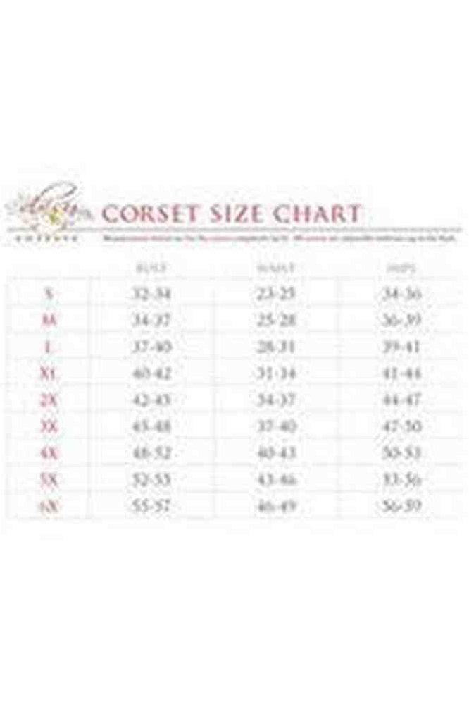 Top Drawer Red Plaid Steel Boned Lace - Up Bustier - Daisy Corsets