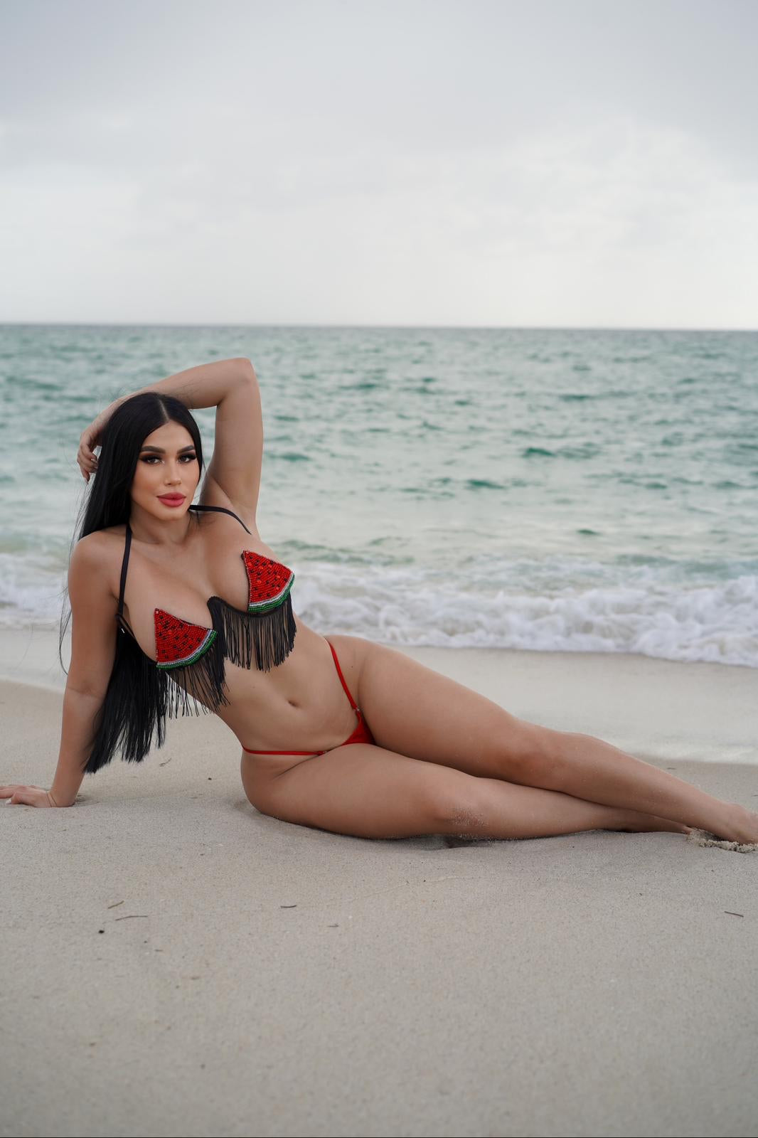 Excluisve Juicy Watermelon Bikini by Playthings Miami