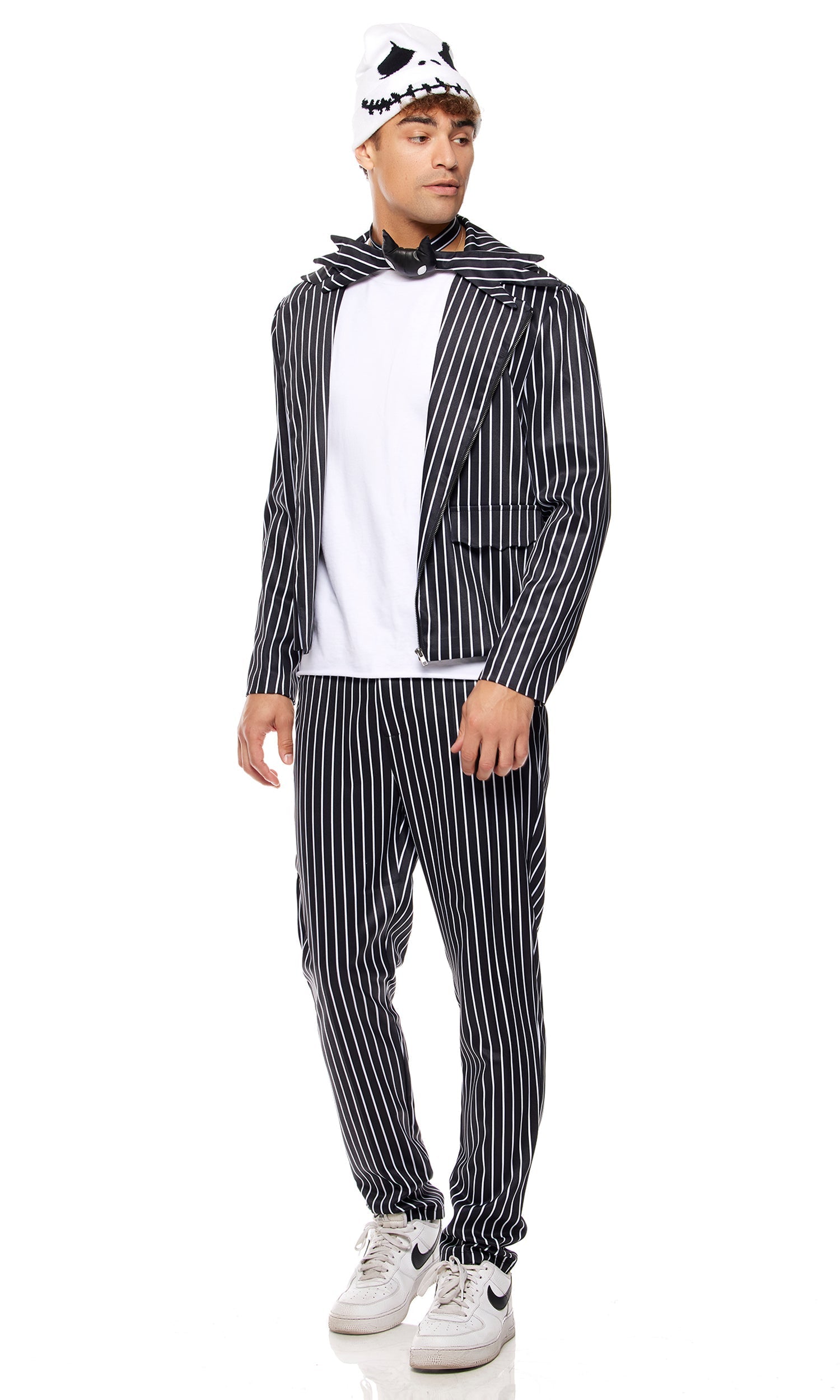 Spooky Pumpkin King Men's Movie Character Halloween Costume 4-Piece Set