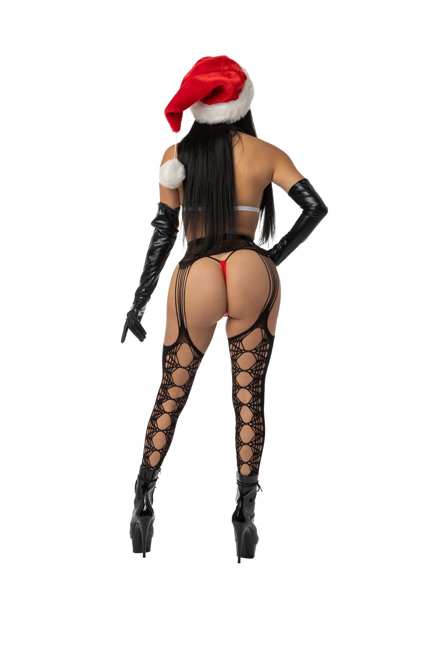 Exclusive Kiss Me Under the Mistletoe Christmas Bikini Outfit