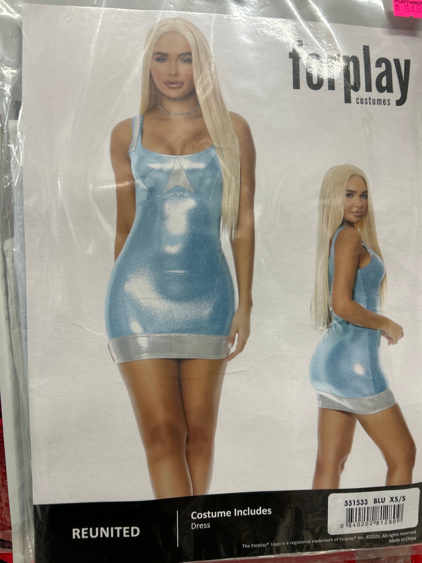 So Highschool blue dress