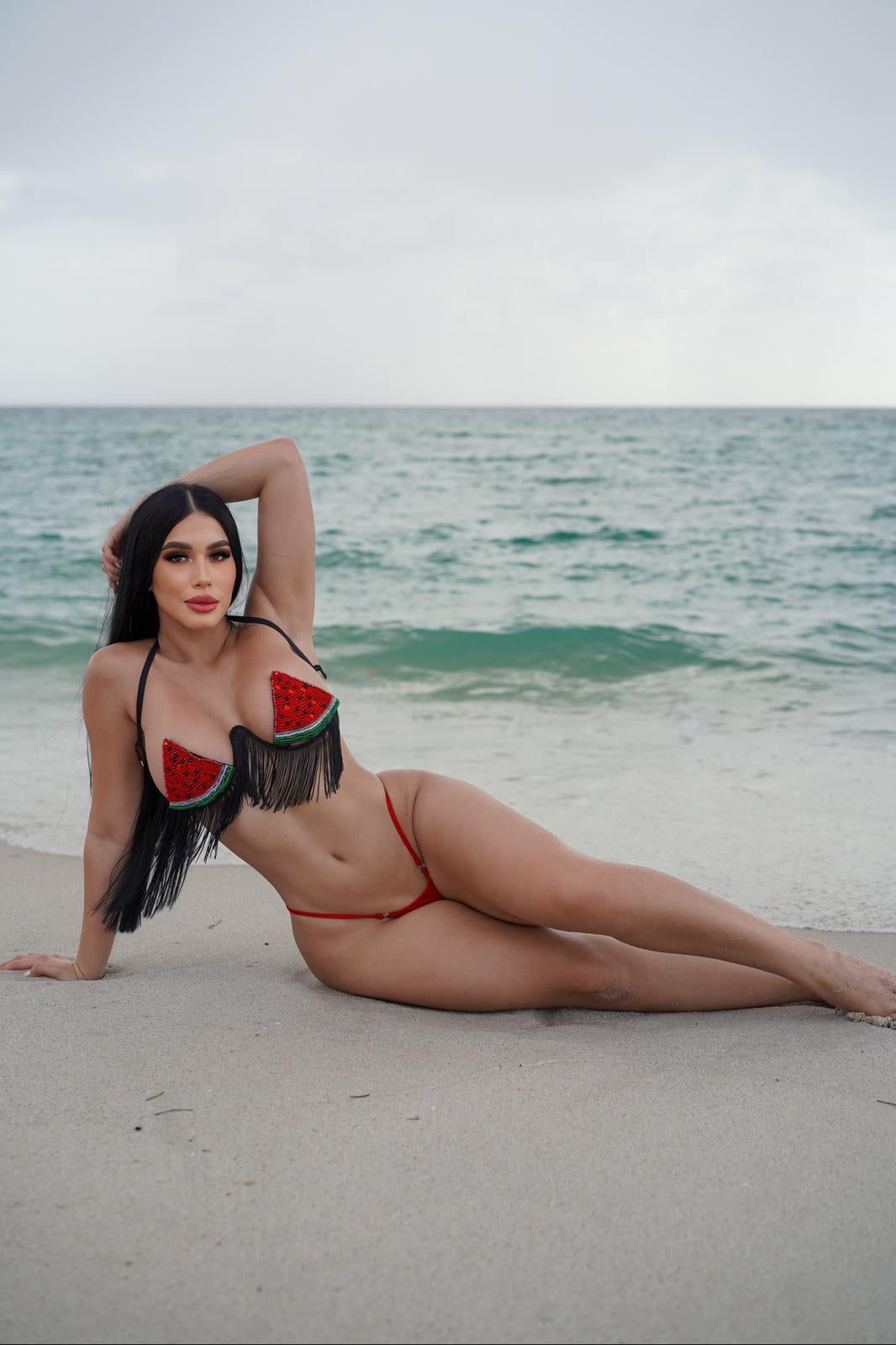 Excluisve Juicy Watermelon Bikini by Playthings Miami