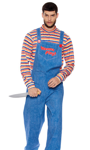 Wanna Play? Good Guy Men's Costume