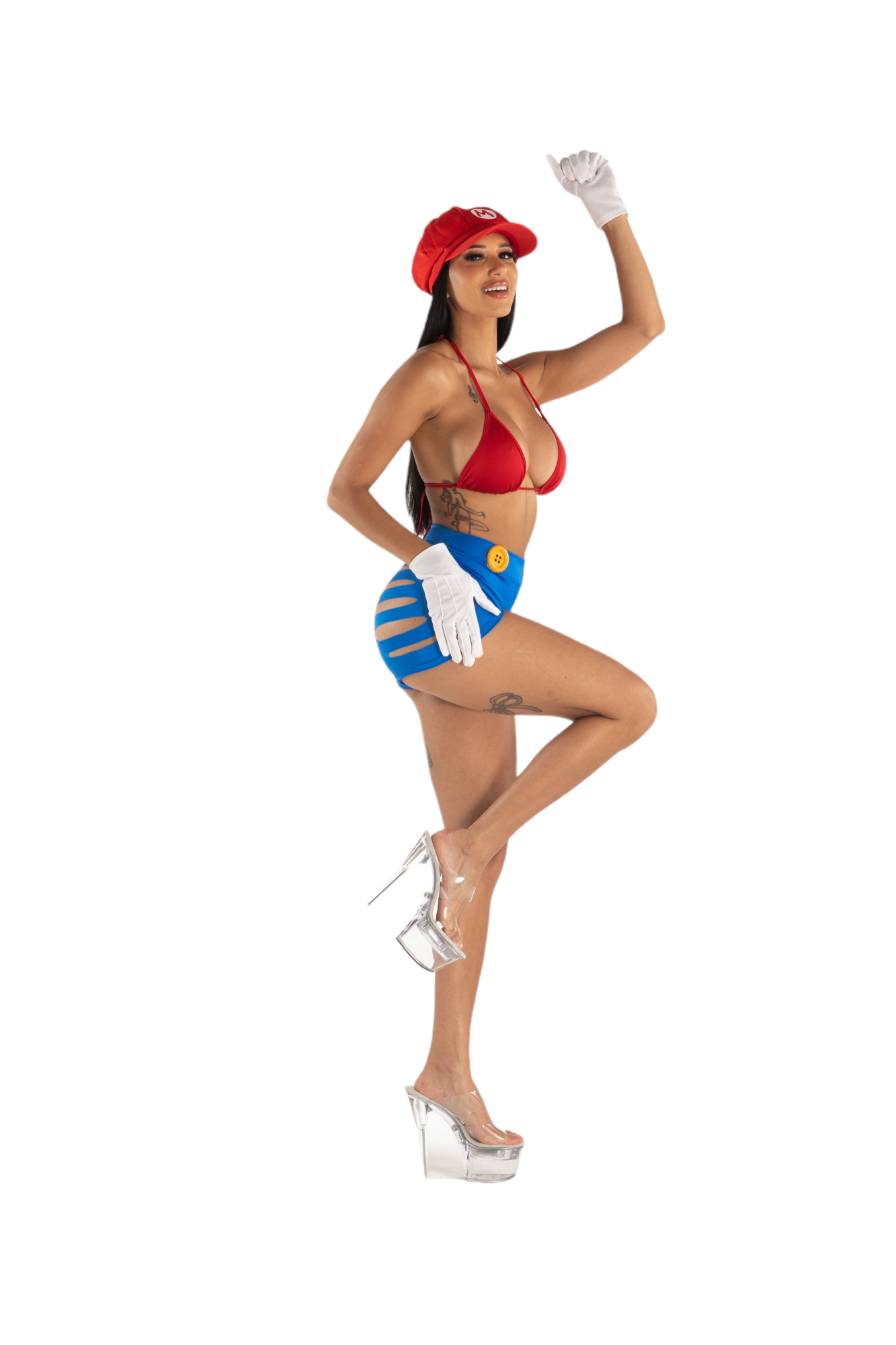 Video Game Character Red