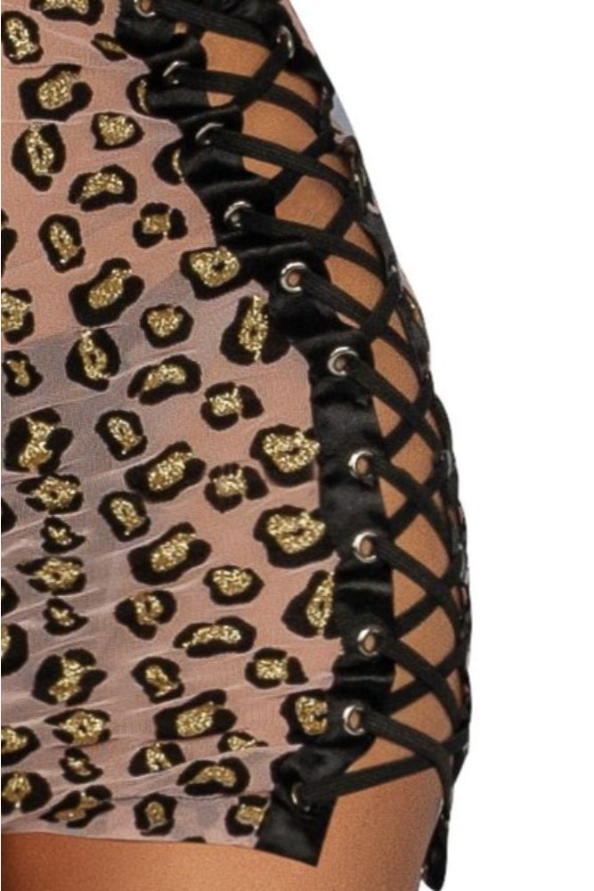 Sheer Leopard Costume
