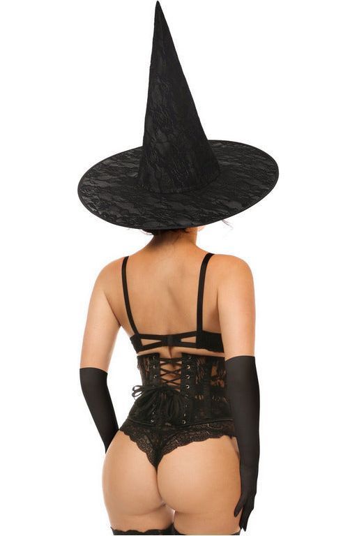 Lavish 3 PC Daring Witch Corset Costume - Daisy Corsets
