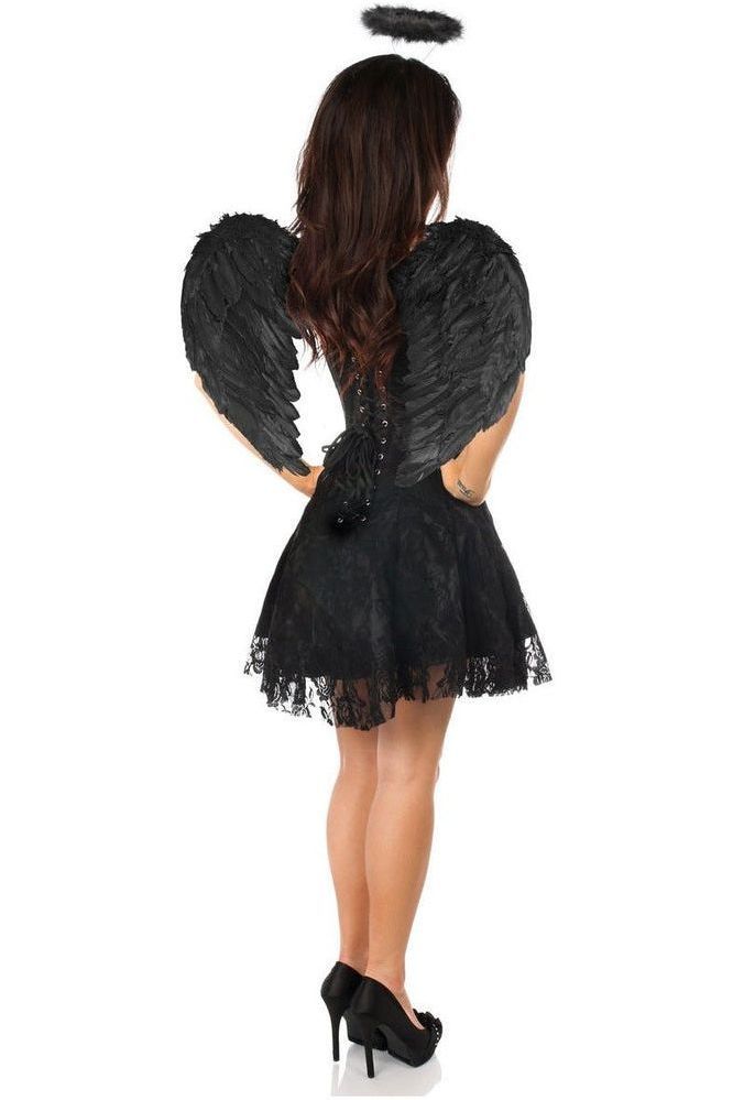 Lavish 3 PC Dark Angel Corset Dress Costume - Daisy Corsets