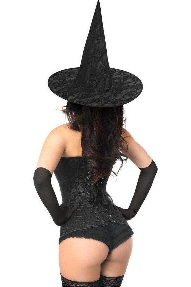 Lavish 3 PC Midnight Witch Corset Costume - Daisy Corsets