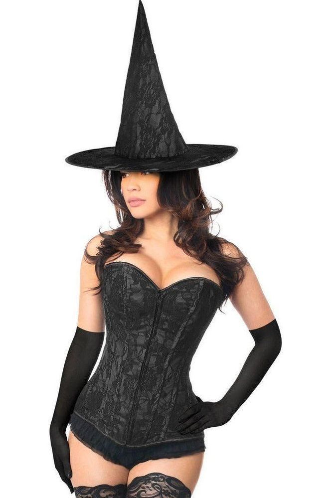 Lavish 3 PC Midnight Witch Corset Costume - Daisy Corsets
