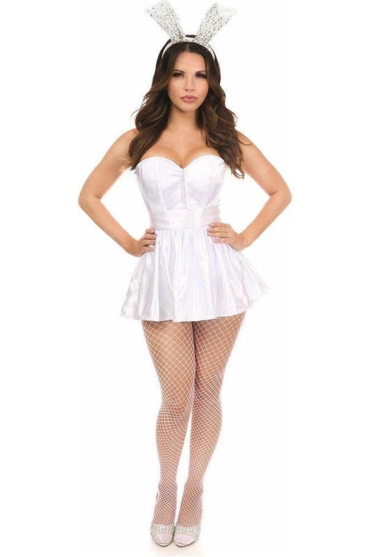 Lavish 3 PC Sexy Bunny Corset Costume - Daisy Corsets