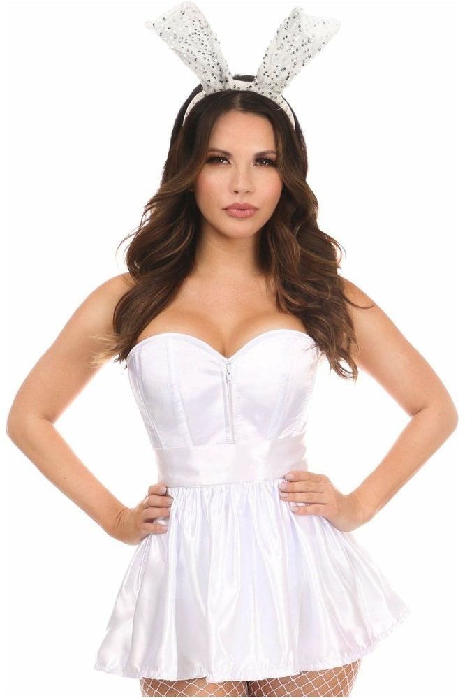 Lavish 3 PC Sexy Bunny Corset Costume - Daisy Corsets