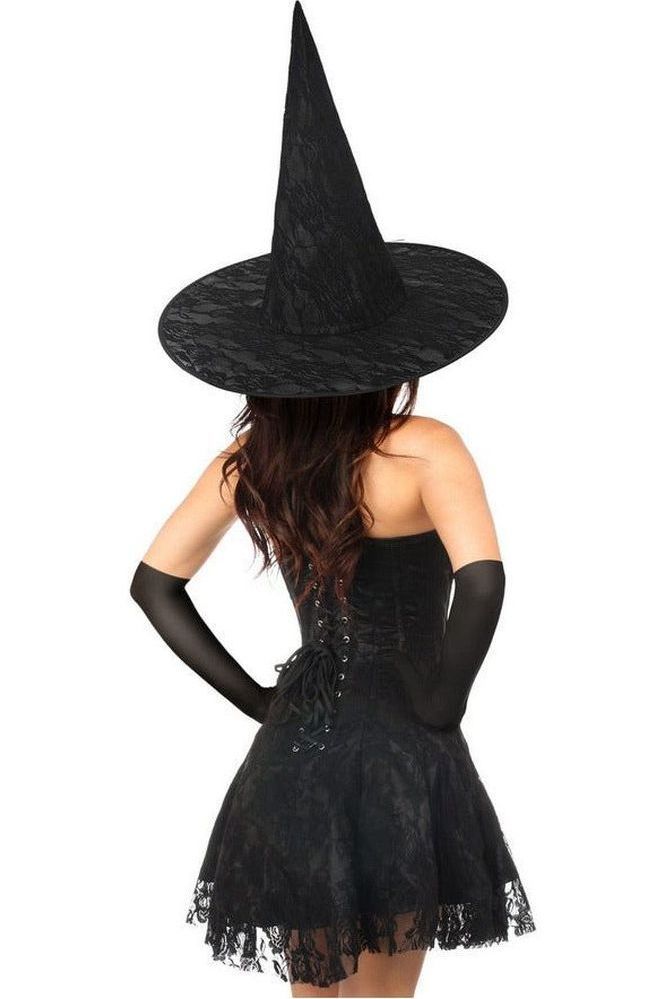 Lavish 3 PC Sultry Witch Corset Dress Costume - Daisy Corsets