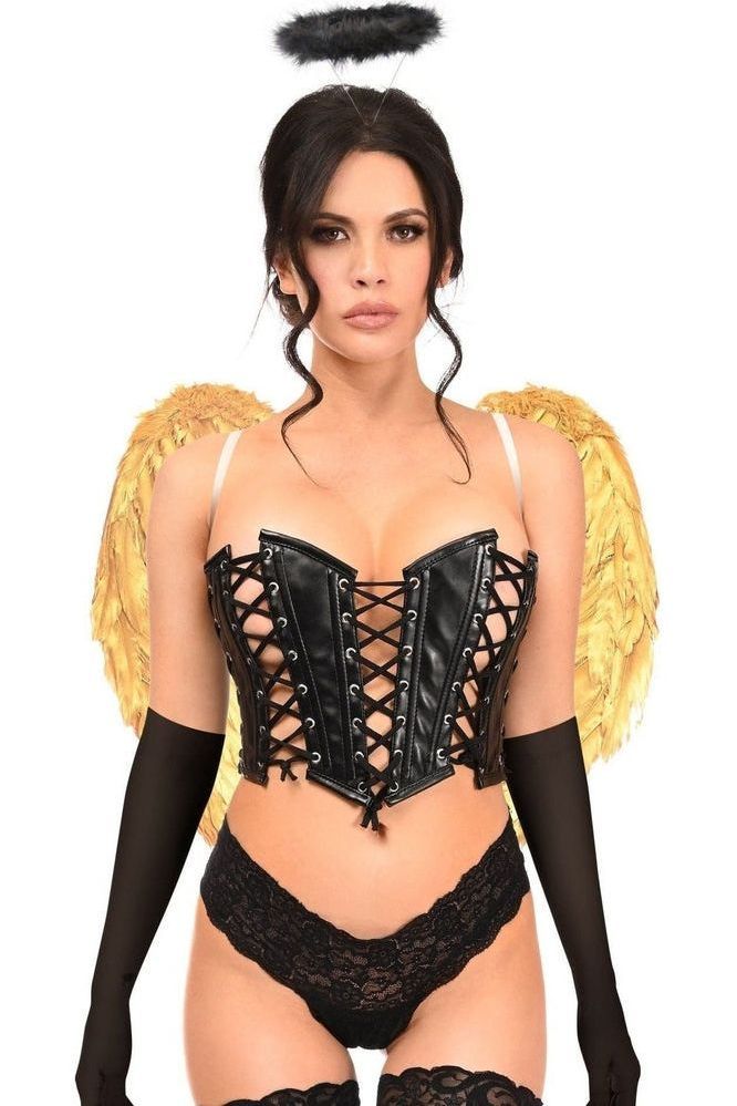 Lavish 4 PC Golden Angel Corset Costume - Daisy Corsets