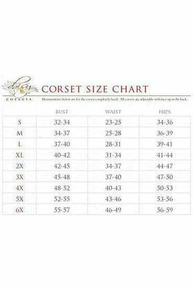 Lavish Black Patent Lace - Up Short Bustier Top - Daisy Corsets