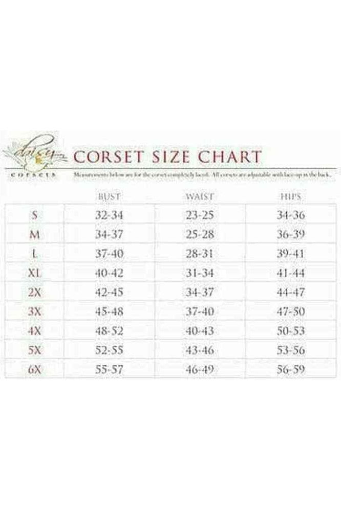 Lavish Faux Leather Underwire Bustier - Daisy Corsets