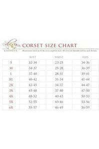 Lavish Floral Satin Open Cup Waist Cincher - Daisy Corsets