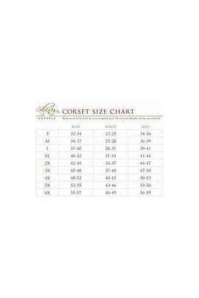 Lavish Lt Blue Lace Corset Belt Cincher - Daisy Corsets