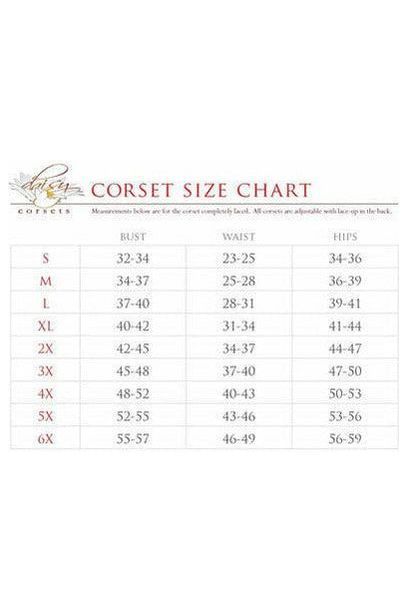Lavish Lt Purple Fishnet Underwire Open Cup Waist Cincher - Daisy Corsets