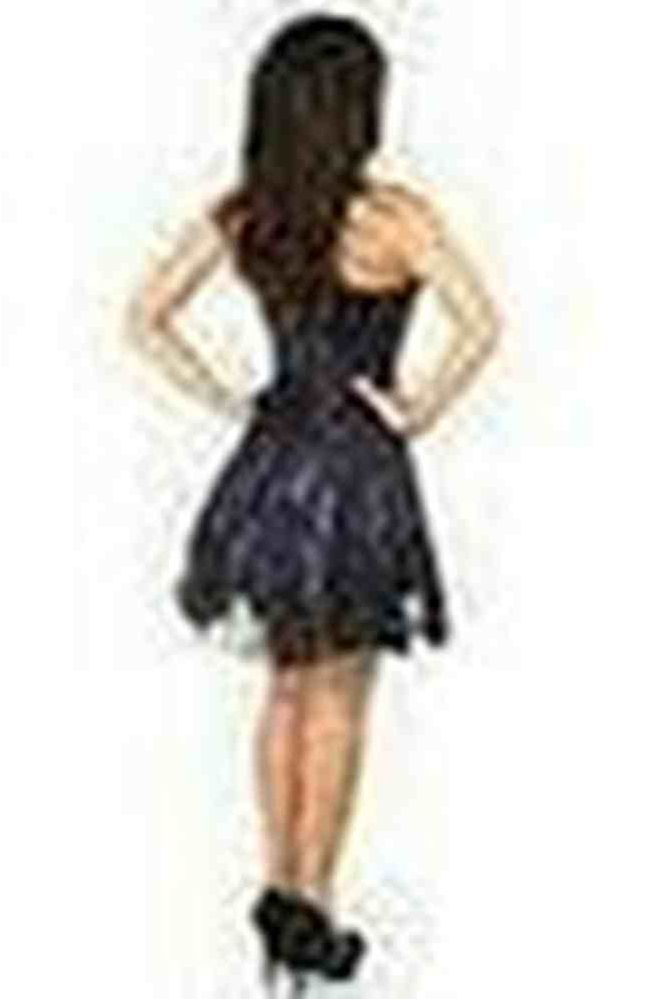 Lavish Purple Lace Corset Dress - Daisy Corsets