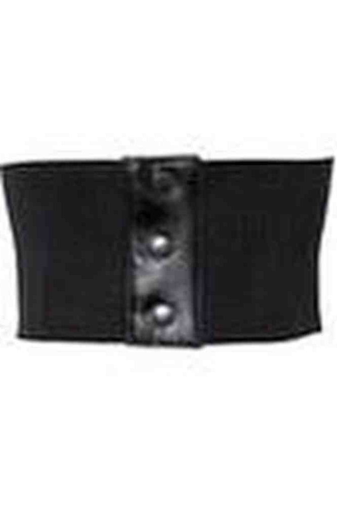 Lavish Red w/Black Lace Overlay Corset Belt Cincher - Daisy Corsets