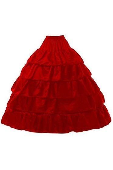 Red Hoop Skirt - Daisy Corsets