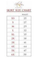 Sunset Holo Fringe Skirt - Daisy Corsets