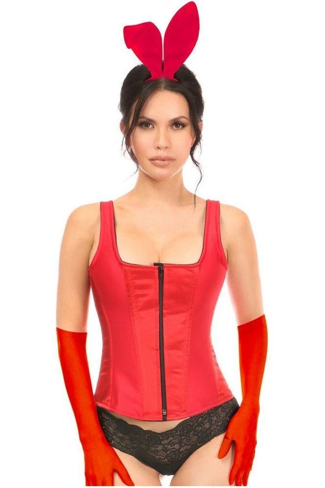 Top Drawer 4 PC Classic Red Bunny Corset Costume - Daisy Corsets