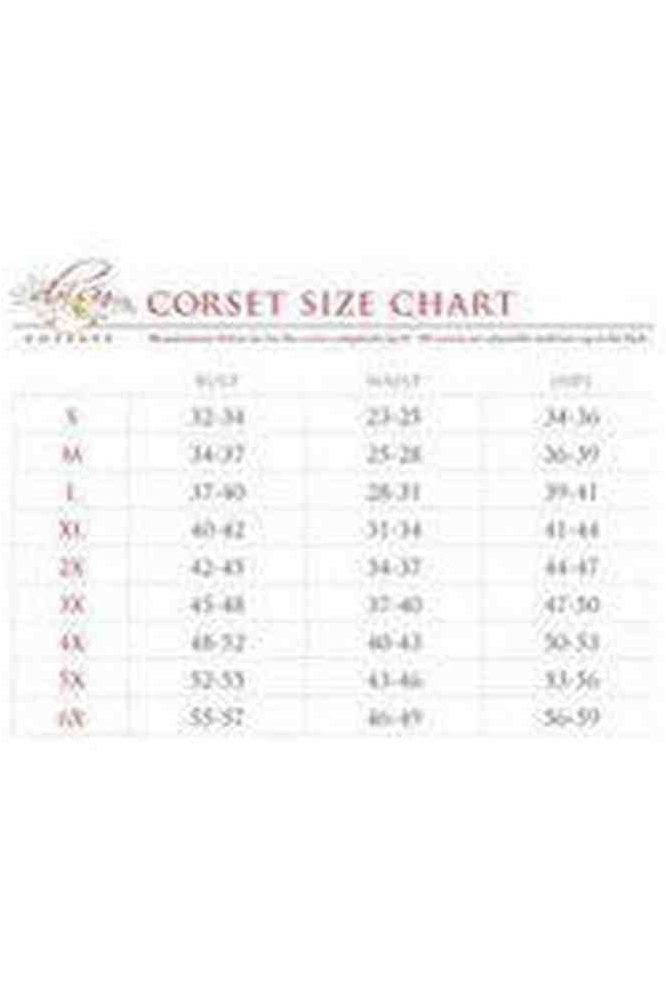 Top Drawer 4 PC Classic Red Bunny Corset Costume - Daisy Corsets