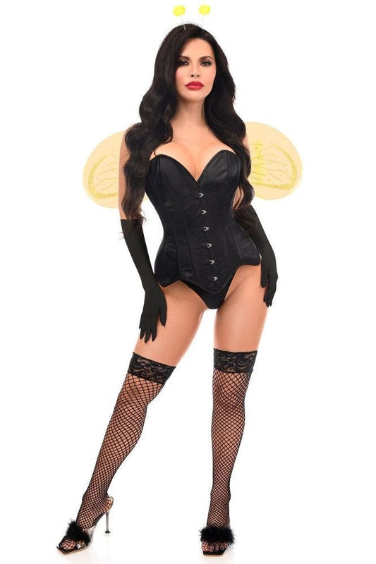 Top Drawer 4 PC Sassy Bee Corset Costume - Daisy Corsets