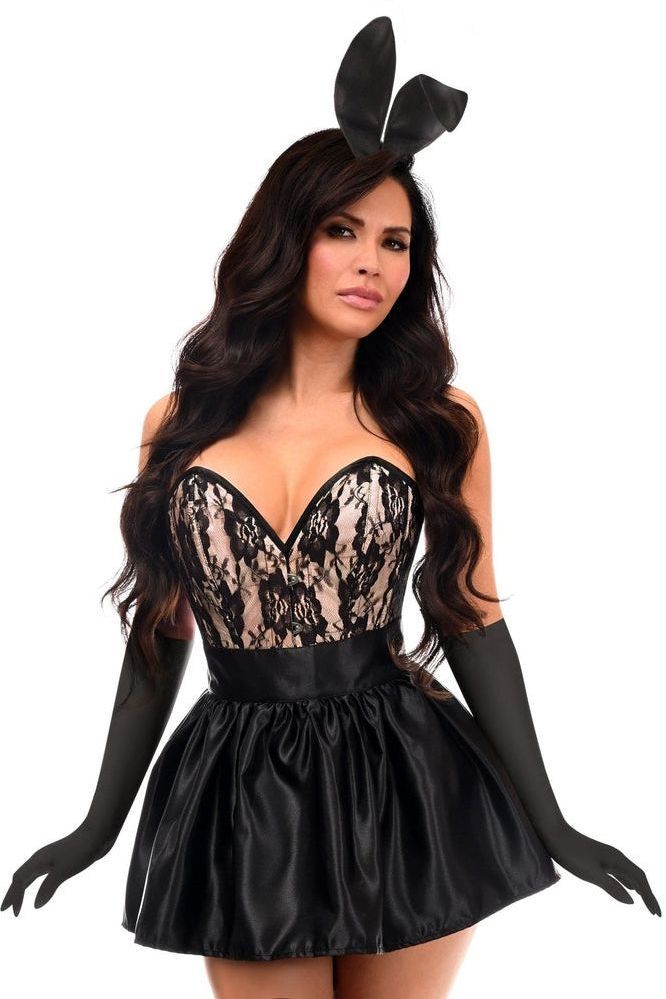 Top Drawer 5 PC Elegant Bunny Corset Costume - Daisy Corsets
