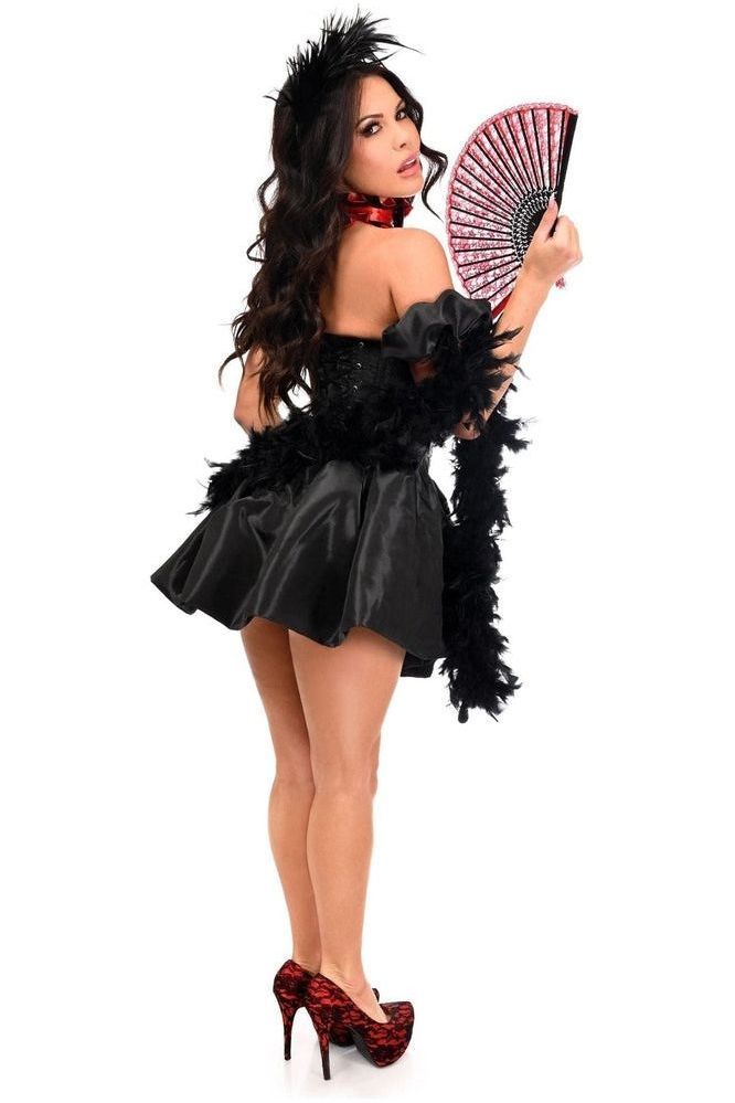 Top Drawer 5 PC Sexy Saloon Girl Corset Dress Costume - Daisy Corsets