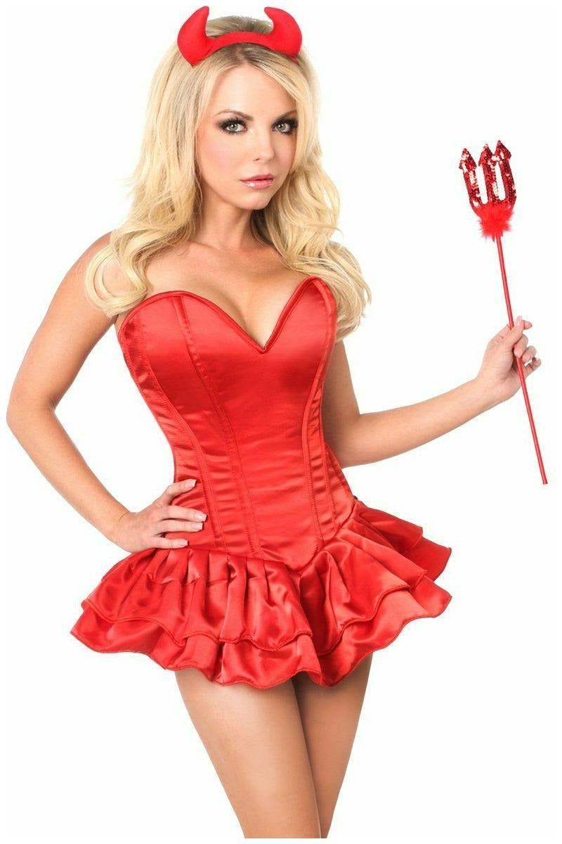 Top Drawer Delicious Devil Corset Dress Costume - Daisy Corsets