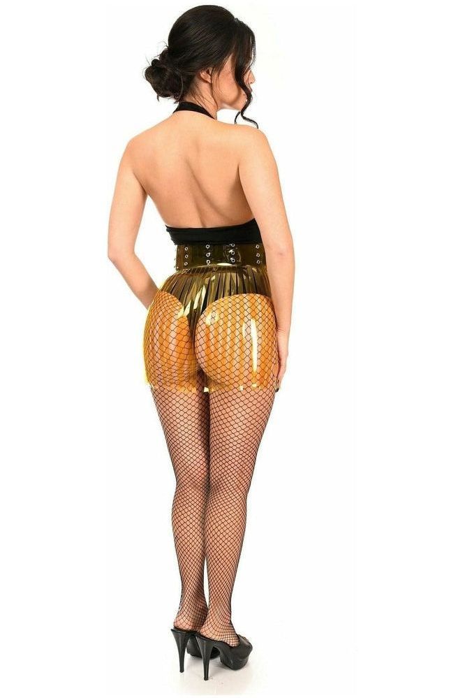Yellow Clear Fringe Skirt - Daisy Corsets