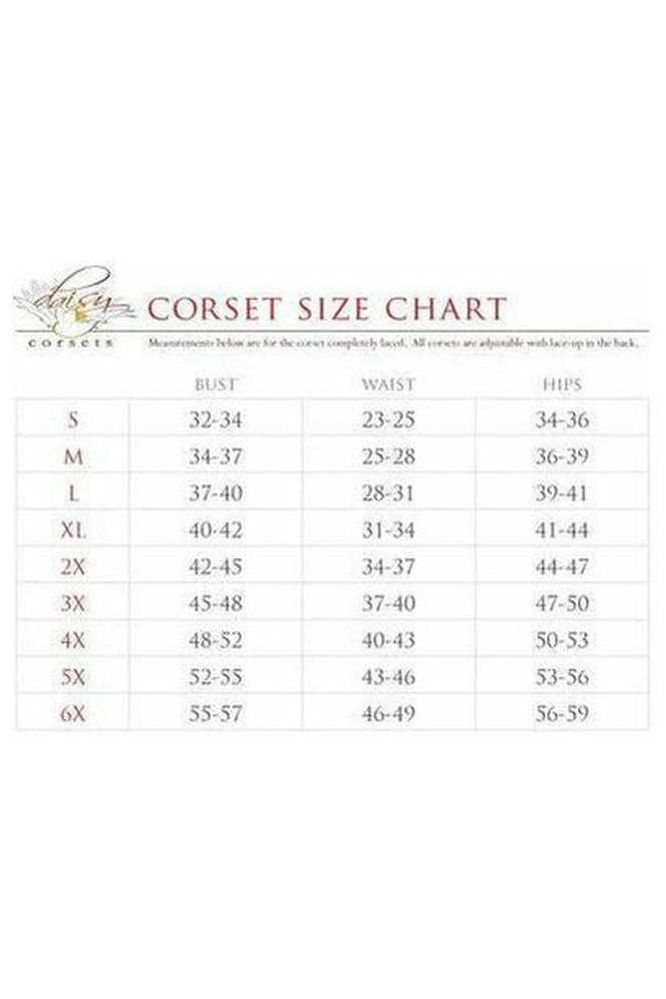 Yellow/Pink Holo Lace - Up Skirt - Daisy Corsets